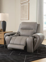 Real Moments Ash Power Recliner w/Audio Seating (Online Special Price)