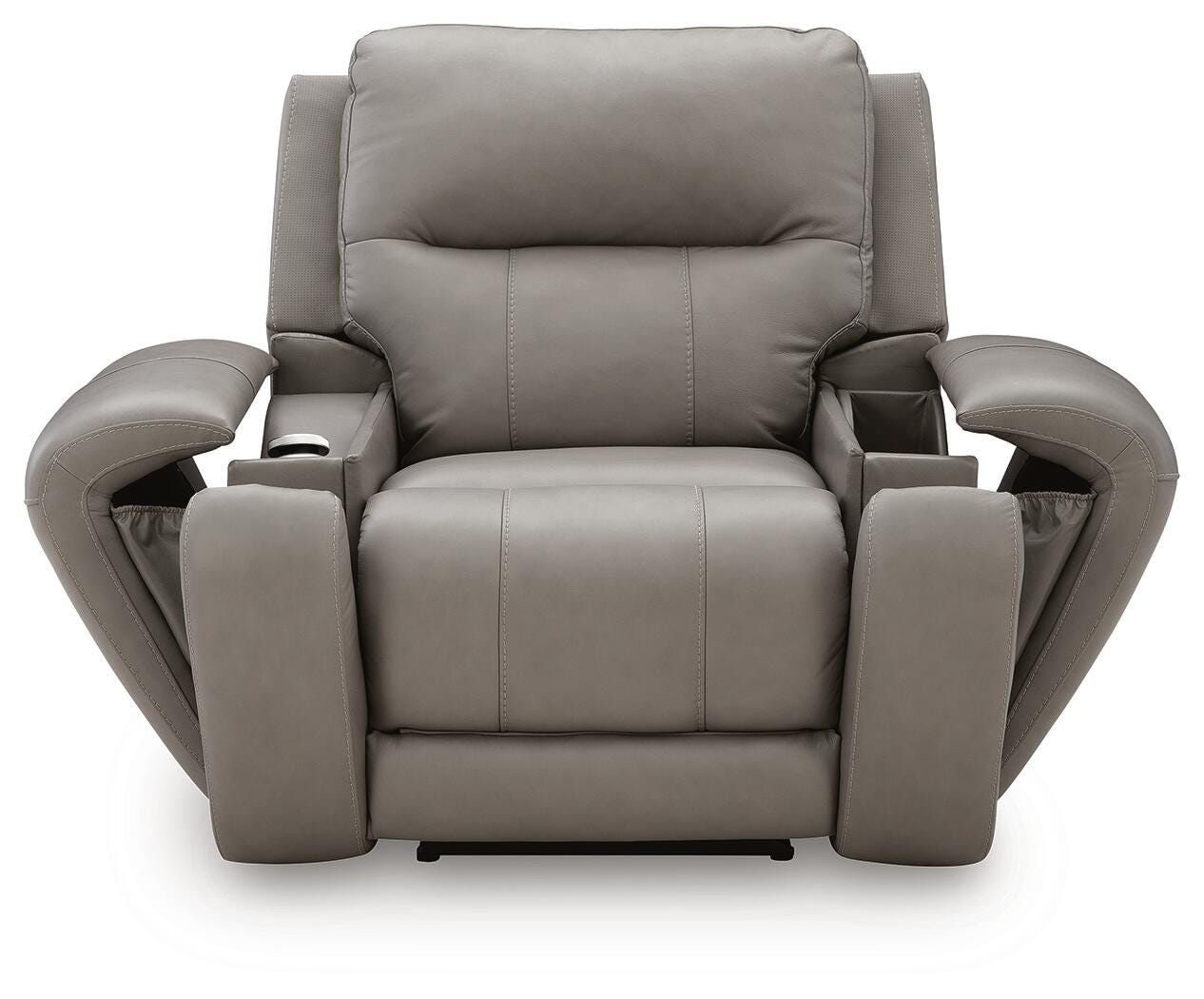 Real Moments Ash Power Recliner w/Audio Seating (Online Special Price)