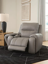 Real Moments Ash Power Recliner w/Audio Seating (Online Special Price)