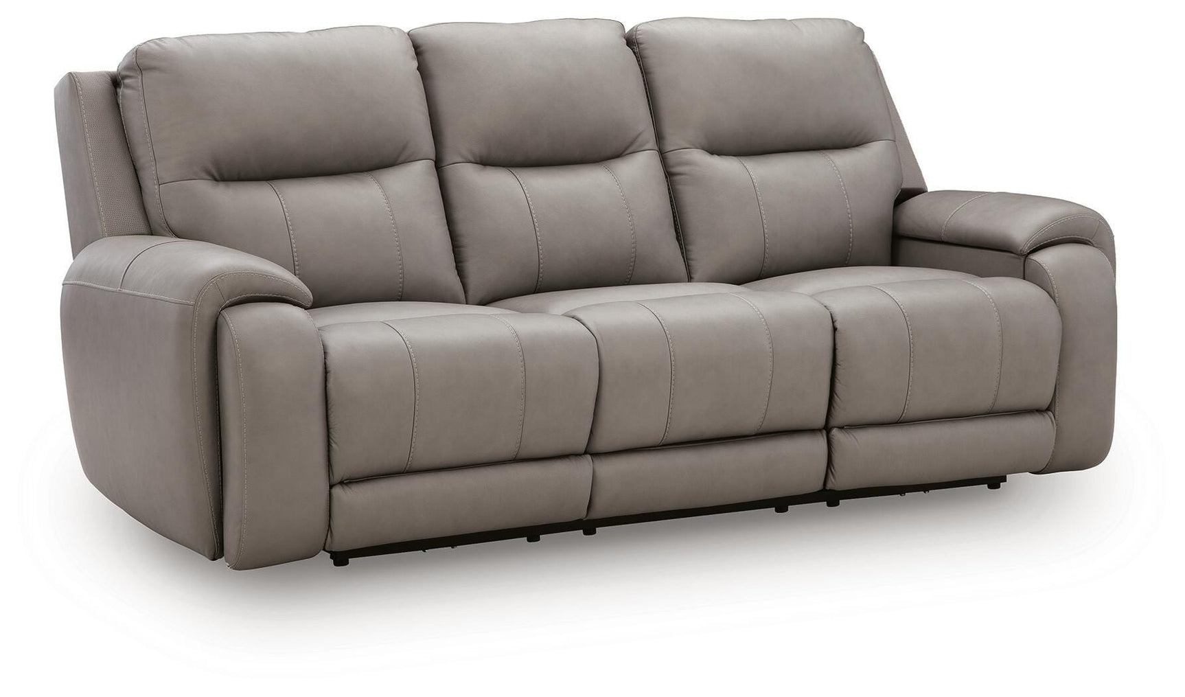 Real Moments Ash Power Reclining Sofa with Audio Seating