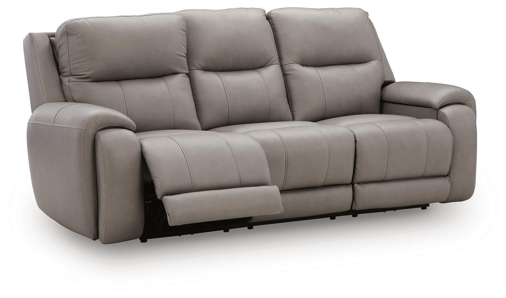 Real Moments Ash Power Reclining Sofa with Audio Seating