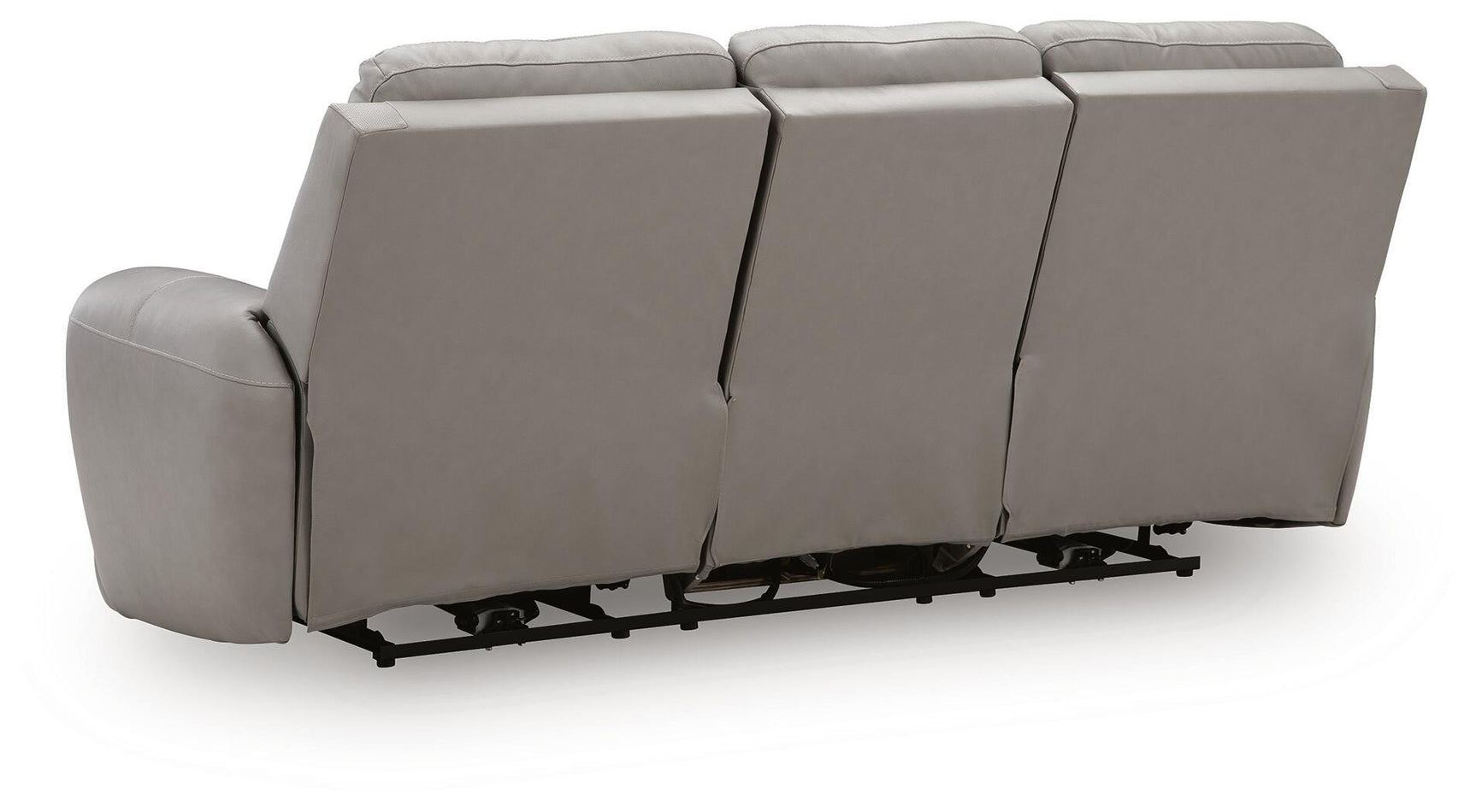 Real Moments Ash Power Reclining Sofa with Audio Seating