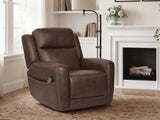 4Z-Tribano Espresso Power Lift Recliner