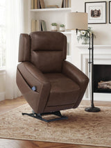 4Z-Tribano Espresso Power Lift Recliner