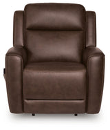 4Z-Tribano Espresso Power Lift Recliner