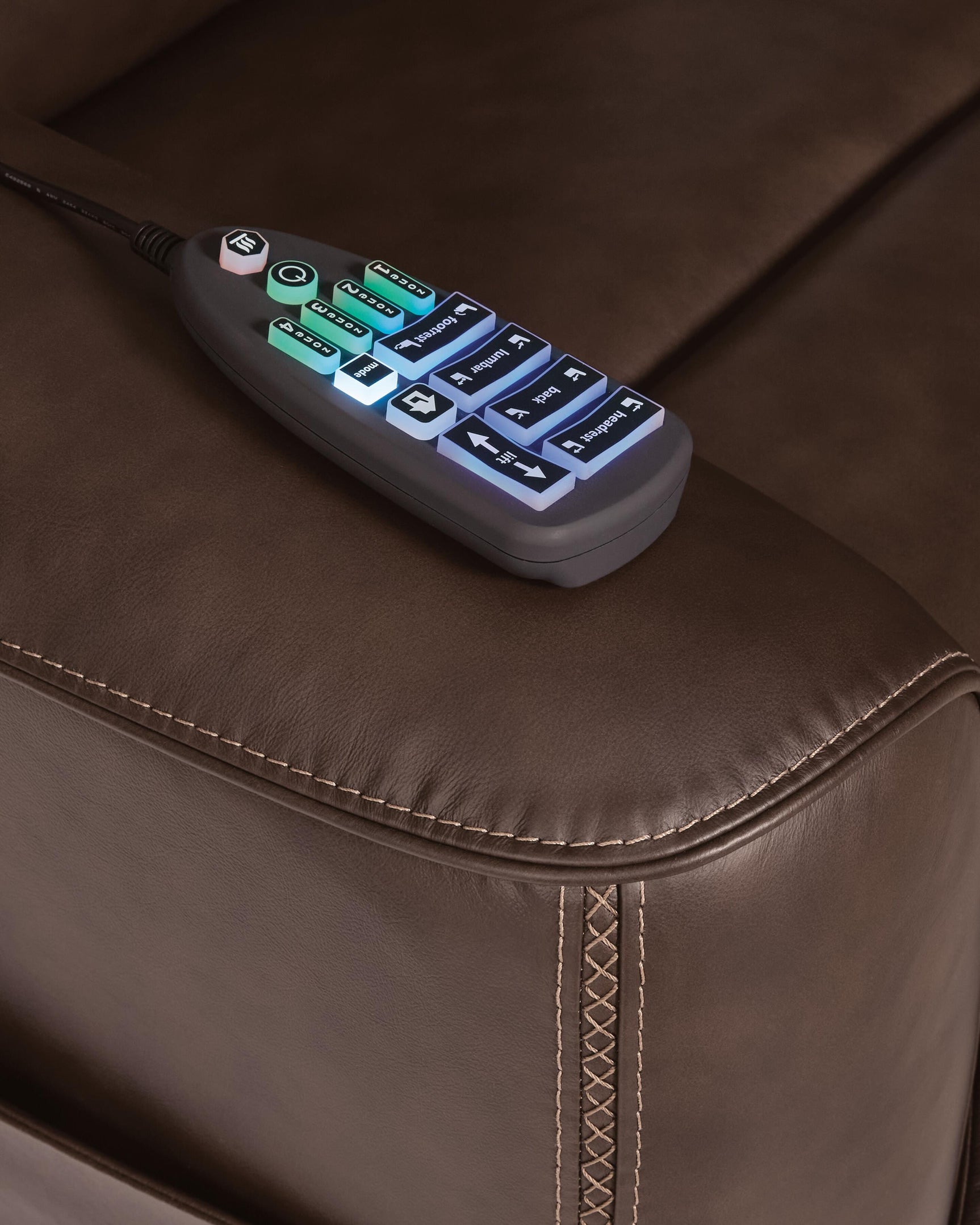 4Z-Tribano Espresso Power Lift Recliner