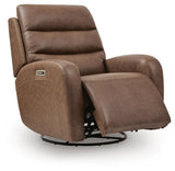 Motion-Max Saddle Swivel Glider Power Recliner (Online Special Price)