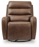 Motion-Max Saddle Swivel Glider Power Recliner (Online Special Price)