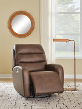 Motion-Max Saddle Swivel Glider Power Recliner (Online Special Price)
