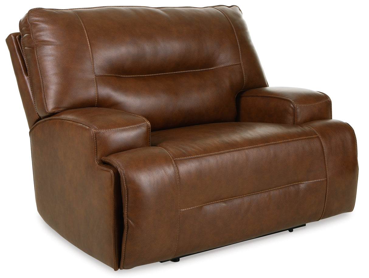 Francesca Auburn Power Recliner - Ornate Home