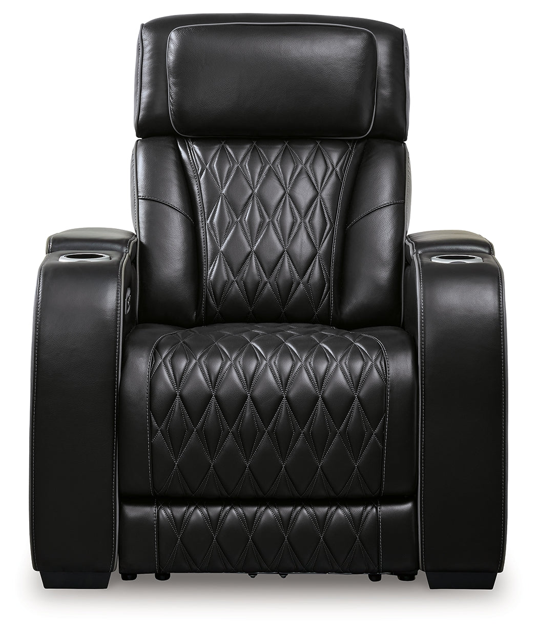 Boyington Black Power Recliner - Ornate Home