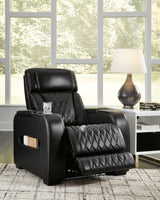 Boyington Black Power Recliner - Ornate Home