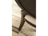 Montclair Silken Fog/Cocoa Oval Side Chair (Set of 2)