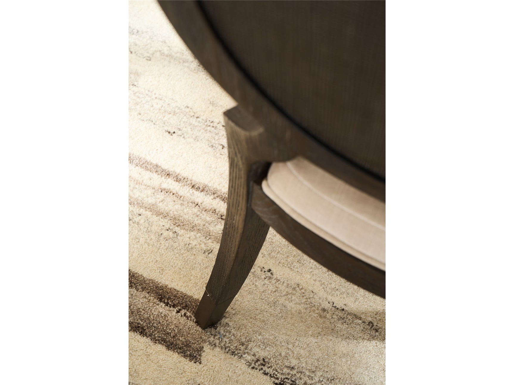 Montclair Silken Fog/Cocoa Oval Side Chair (Set of 2)