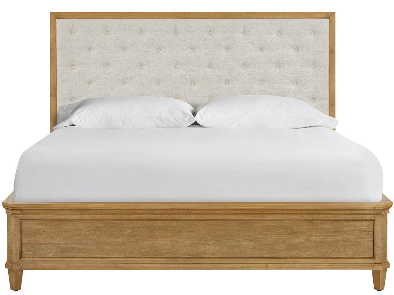 Birchaven Bilma Natural/Brindle Queen  Panel Upholstered Bed