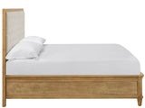 Birchaven Bilma Natural/Brindle Queen  Panel Upholstered Bed