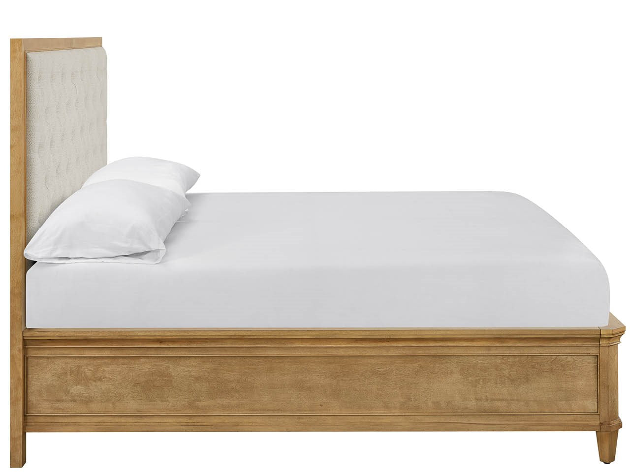 Birchaven Bilma Natural/Brindle Queen  Panel Upholstered Bed