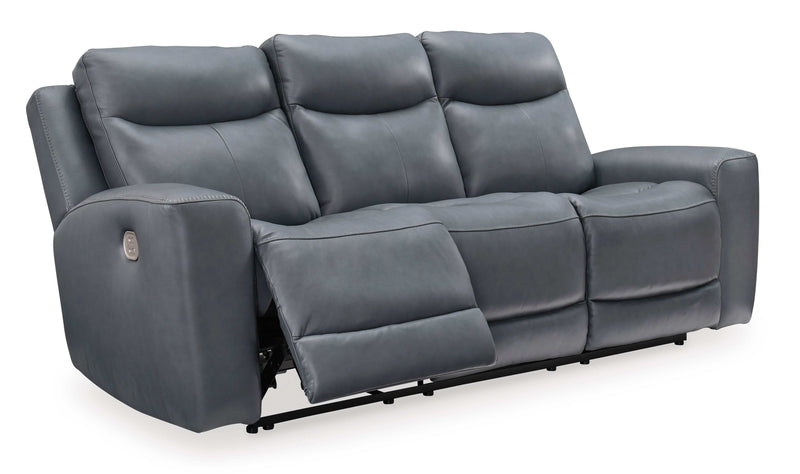 Mindanao Steel Power Reclining Sofa - Ornate Home