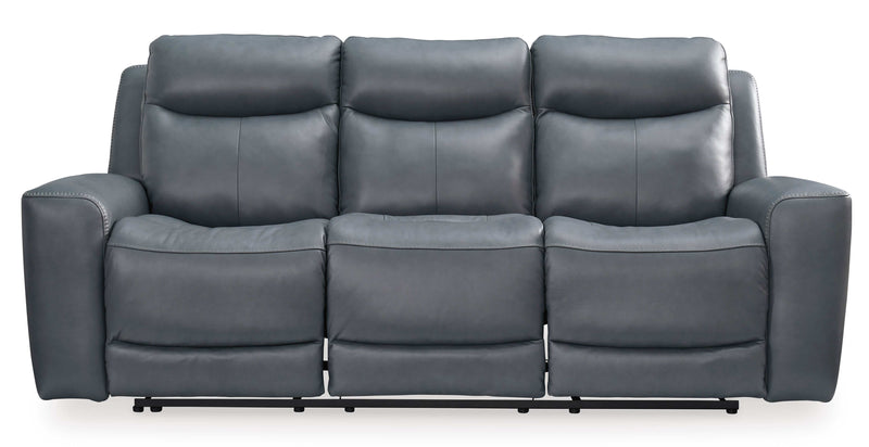 Mindanao Steel Power Reclining Sofa - Ornate Home