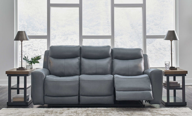 Mindanao Steel Power Reclining Sofa - Ornate Home