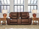 Silverbrooke Canyon Power Reclining Loveseat with Console