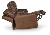 Silverbrooke Canyon Power Reclining Loveseat with Console (Online Special Price)