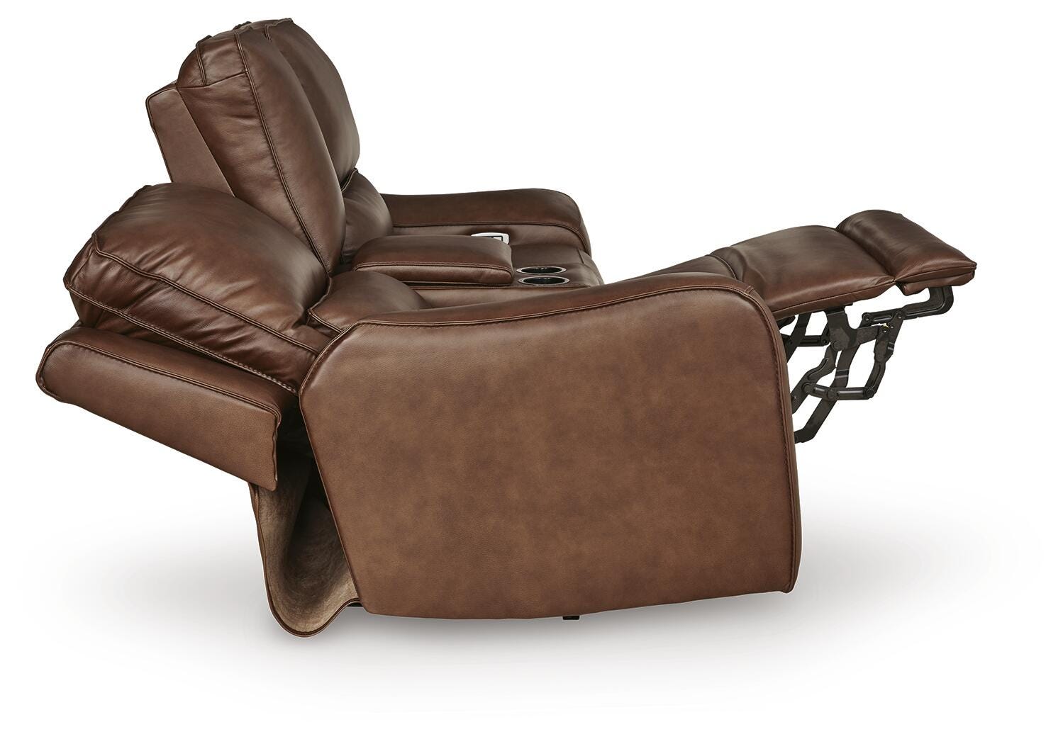 Silverbrooke Canyon Power Reclining Loveseat with Console