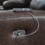 Beadel Smoke Power Recliner (Online Special Price)