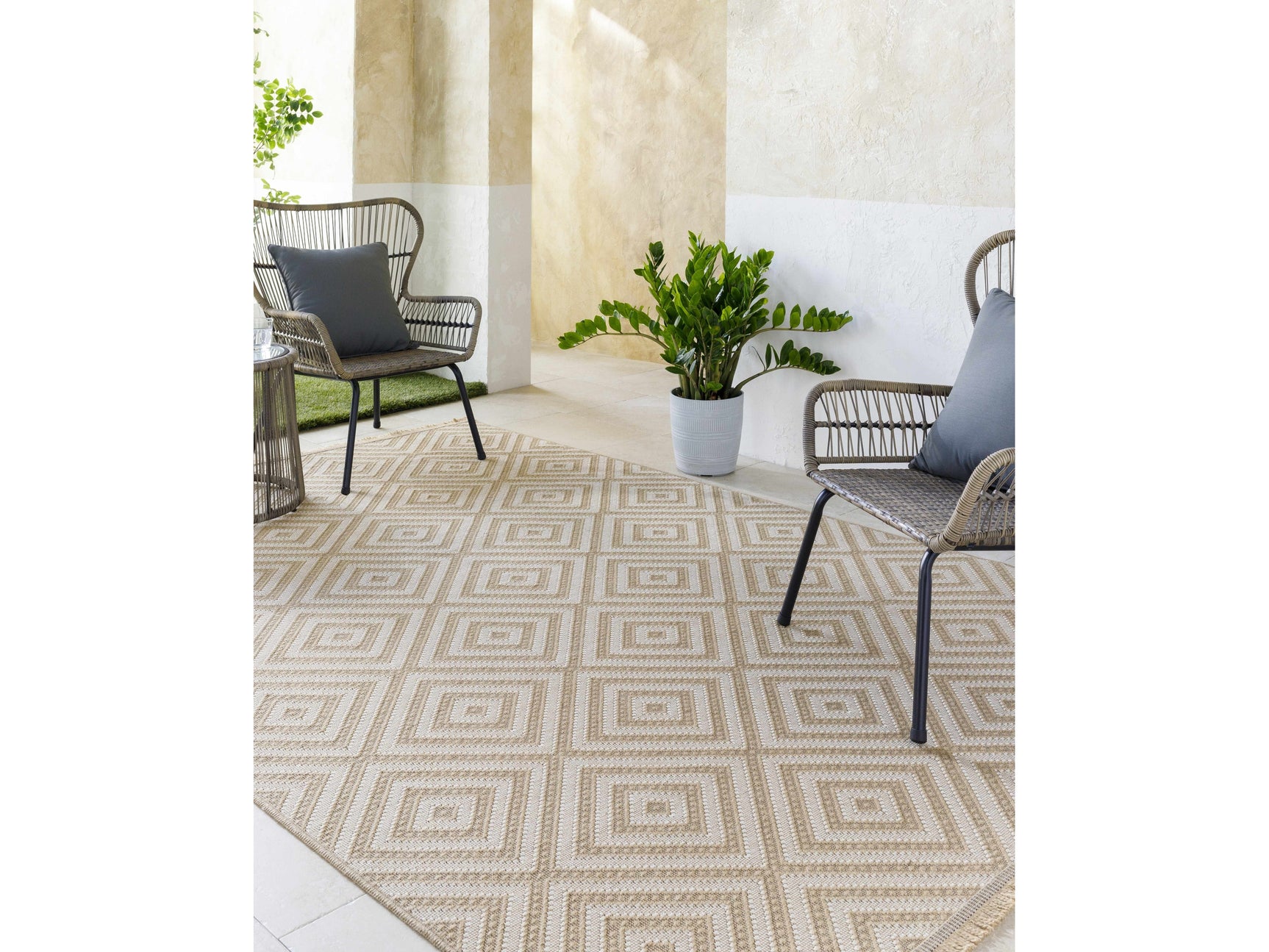 Uaine Washable Jute Rug - Ornate Home