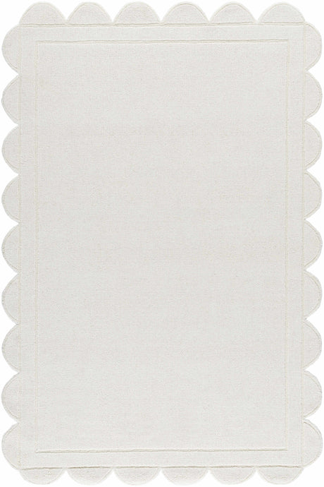 Uhuro White Geometric Area Rug - Ornate Home