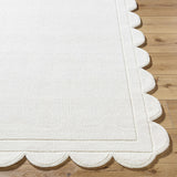 Uhuro White Geometric Area Rug - Ornate Home