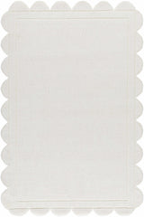 Uhuro White Geometric Area Rug - Ornate Home