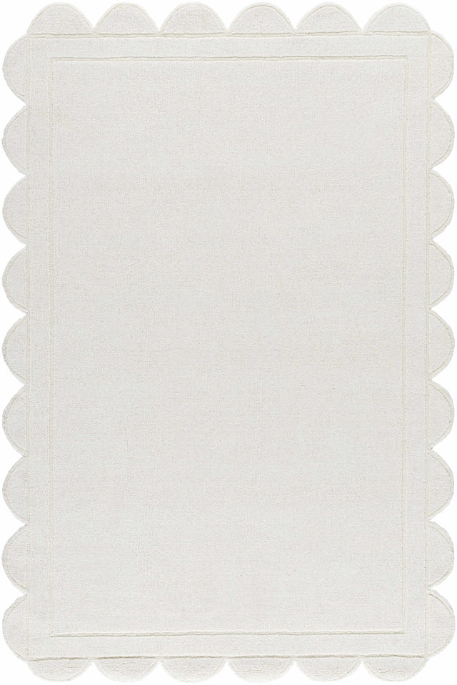 Uhuro White Geometric Area Rug - Ornate Home