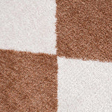 Ulric Chestnut Diamond Washable Area Rug - Ornate Home
