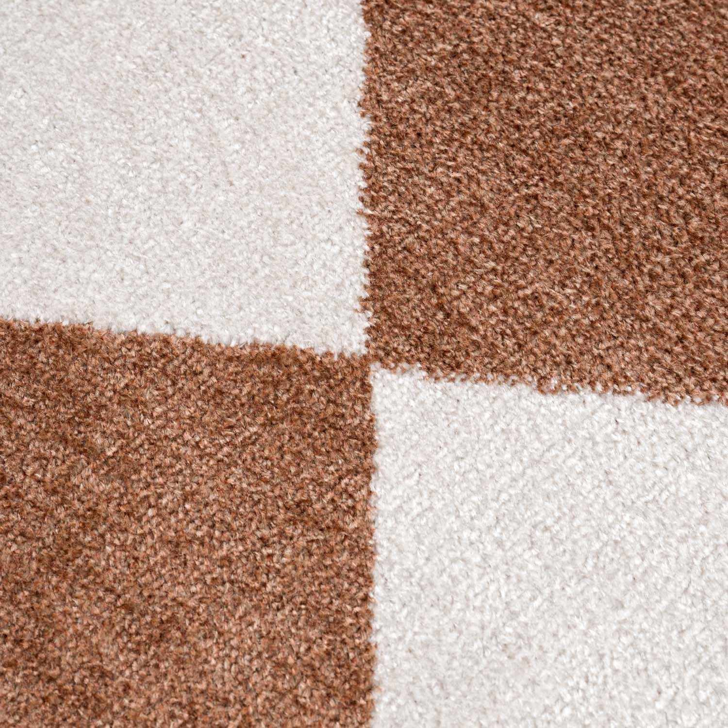 Ulric Chestnut Diamond Washable Area Rug - Ornate Home
