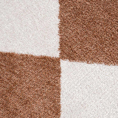 Ulric Chestnut Diamond Washable Area Rug - Ornate Home