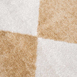 Ulric Light Brown Diamond Washable Area Rug - Ornate Home