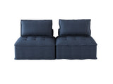 Ulrich Blue Loveseat - Ornate Home