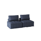 Ulrich Blue Loveseat - Ornate Home