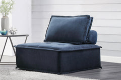 Ulrich Blue Modular Chair - Ornate Home