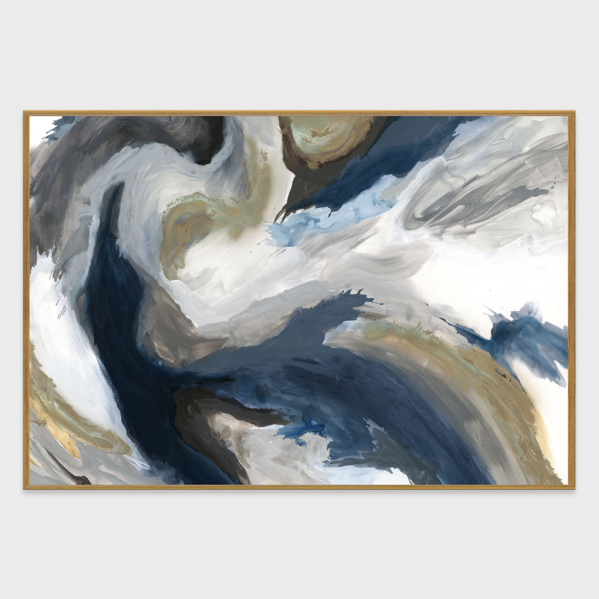 Ultra Marine I Blue Painting Art by Buddy Whitlock - Ornate Home
