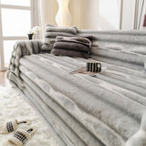 Ultra Soft Faux Fur Couch Cover – Large, Fluffy, and Elegant Sofa Throw Blanket - Ornate Home