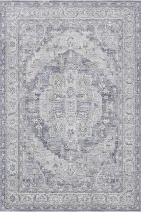 Ulubey Distressed Gray Thick Luxe Area Rug - Ornate Home