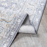 Ulubey Distressed Gray Thick Luxe Area Rug - Ornate Home