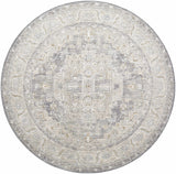 Ulubey Distressed Gray Thick Luxe Area Rug - Ornate Home