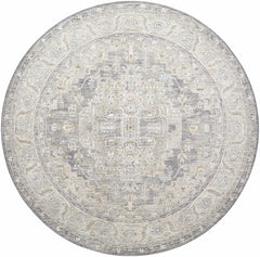 Ulubey Distressed Gray Thick Luxe Area Rug - Ornate Home