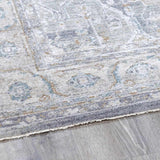 Ulubey Distressed Gray Thick Luxe Area Rug - Ornate Home
