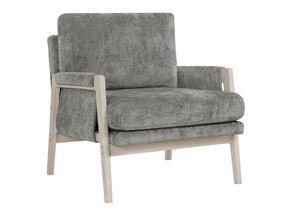 Umar Brownish Gray Accent Chair - Ornate Home