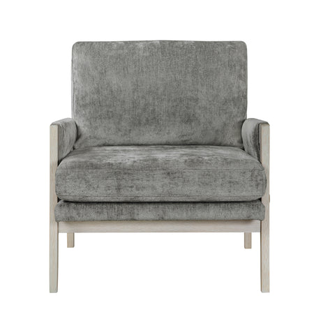 Umar Brownish Gray Accent Chair - Ornate Home