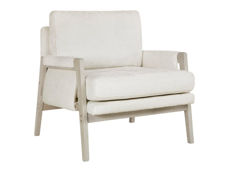 Umar Cream Accent Chair - Ornate Home